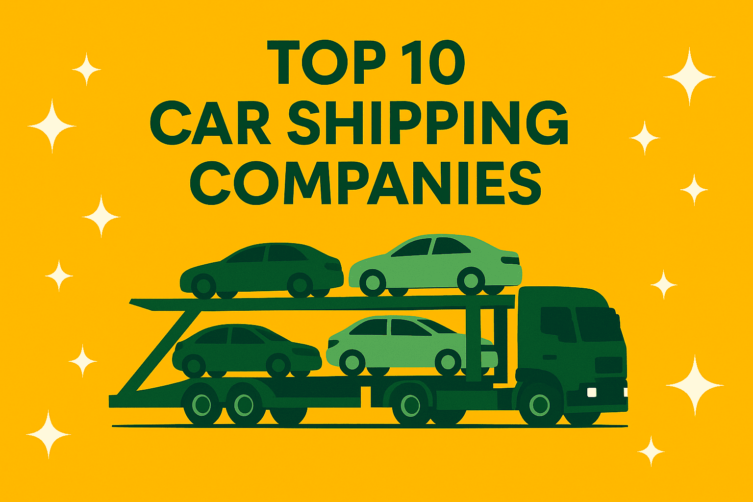The Top 10 Car Shipping Companies of August 2025