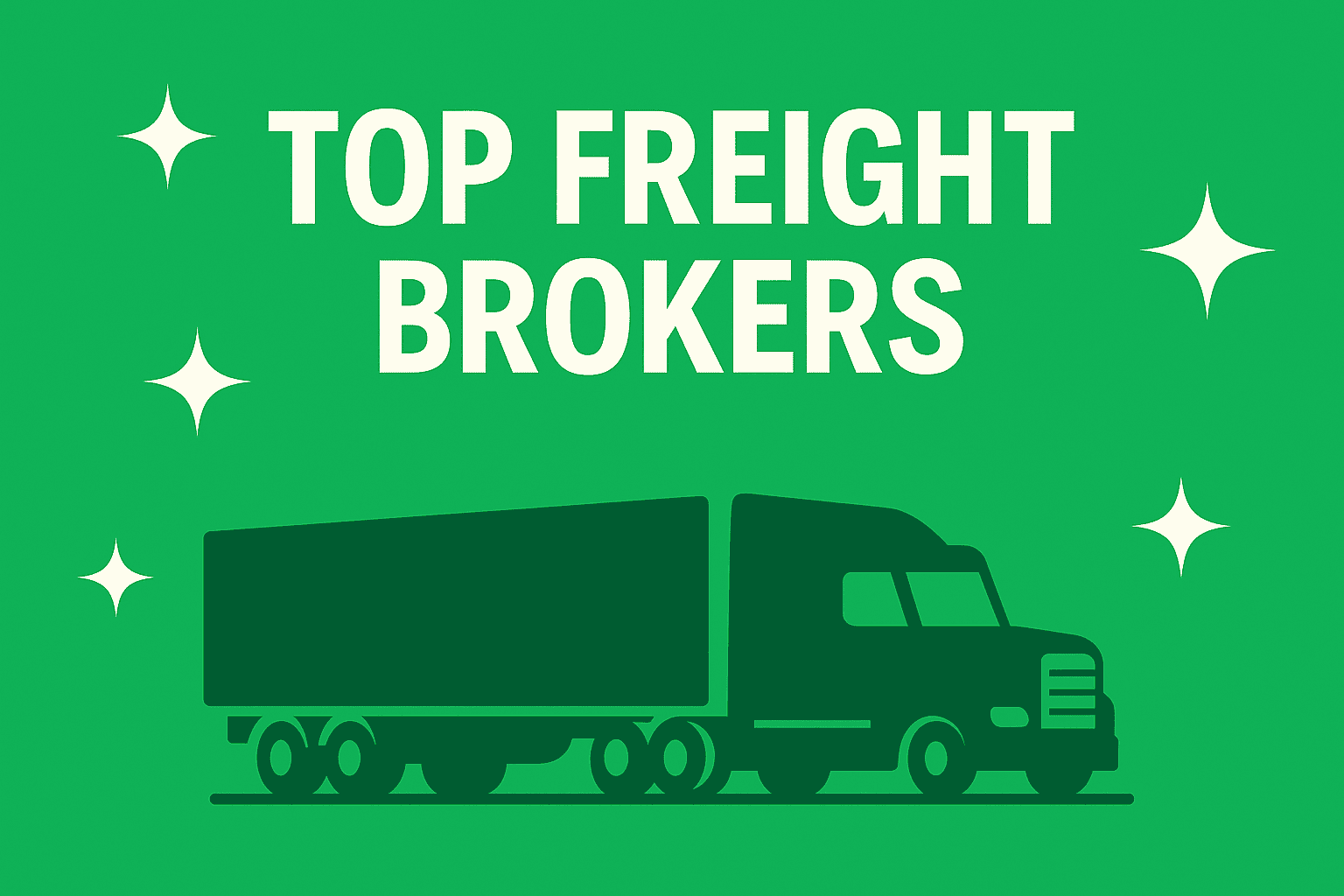 The Top 10 Freight Brokers of August 2025: Who's Dominating the Market?